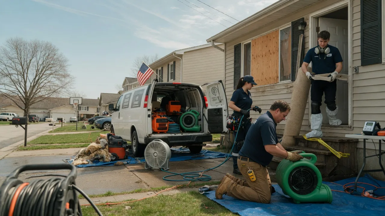 Water Damage Restoration in Chetopa, KS near me